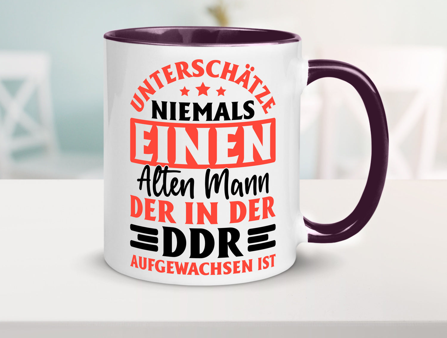 DDR Männer | Ostdeutschland Opa Ossi Vatertag vl9 lustiger Spruch Geschenk