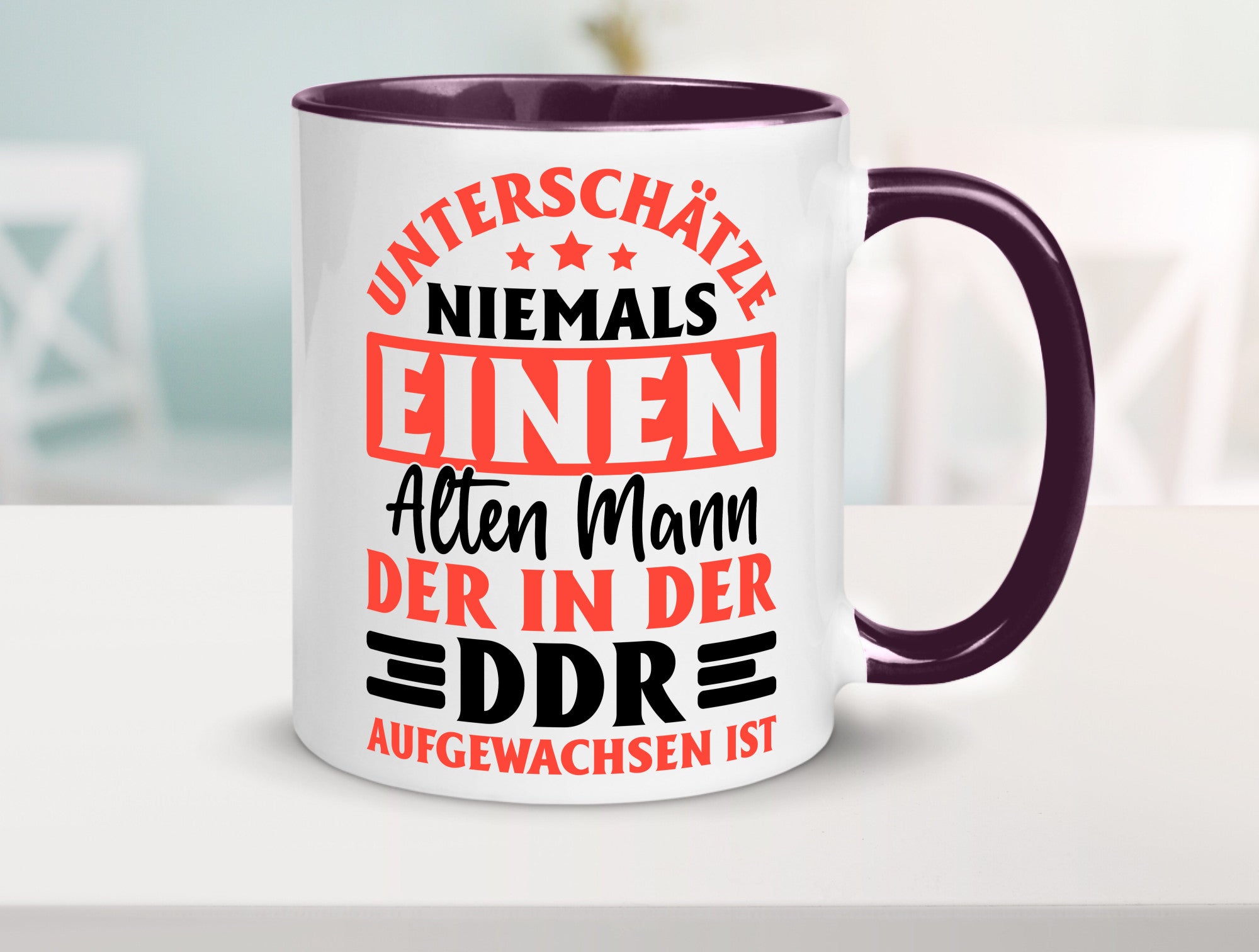 DDR Männer | Ostdeutschland Opa Ossi Vatertag vl9 lustiger Spruch Geschenk