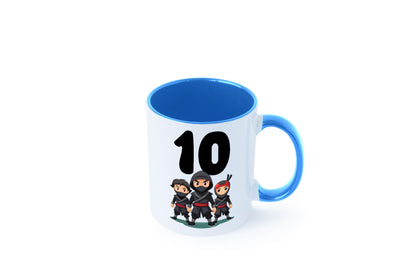 10. Geburtstag | 10 Jahre Ninja Humor Geschenkidee Tasse