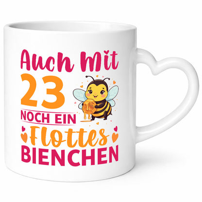 23. Geburtstag | Flottes Bienchen 23 Jahre Geschenkidee Humor Tasse
