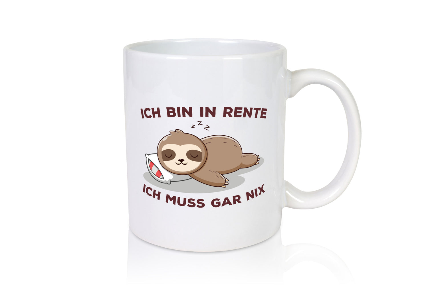 Ich bin in Rente | Rentner Tasse Faullenzen lustig Ruhestand Jubiläum Geschenk