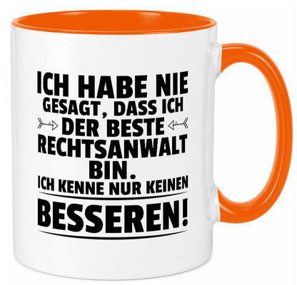 Der Beste Rechtsanwalt | Anwalt Jurist lustig Humor Geschenkidee Geschenk Tasse
