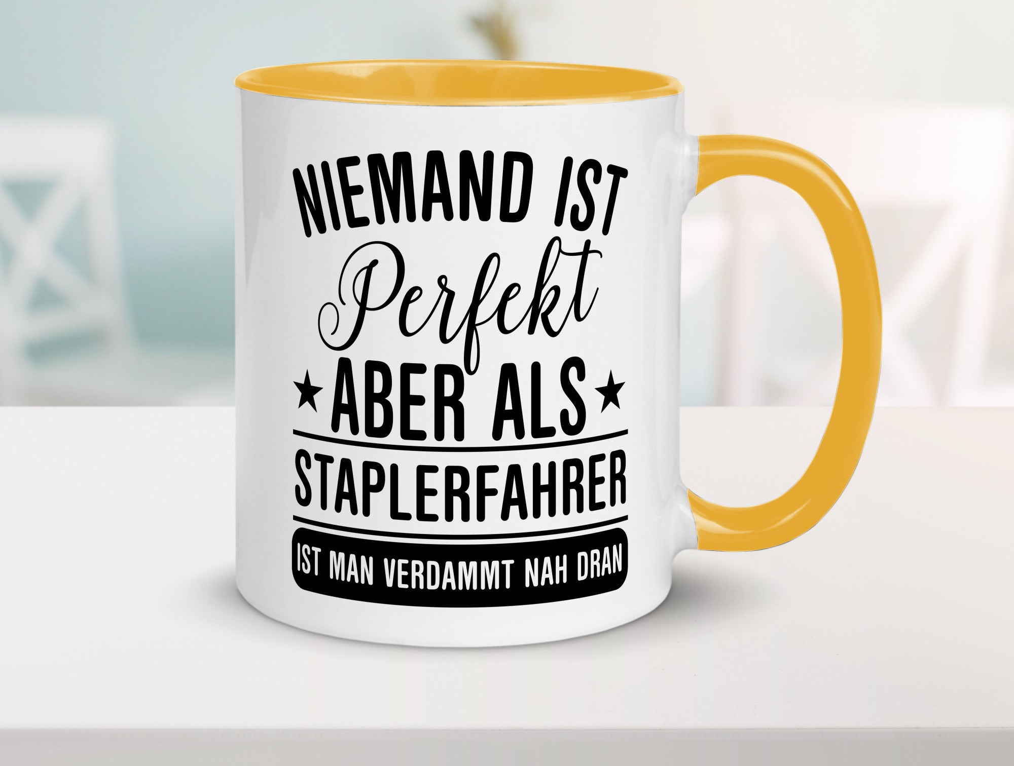 Verdammt nah dran: Staplerfahrer | Gabelstapler Fahrer lustig Humor