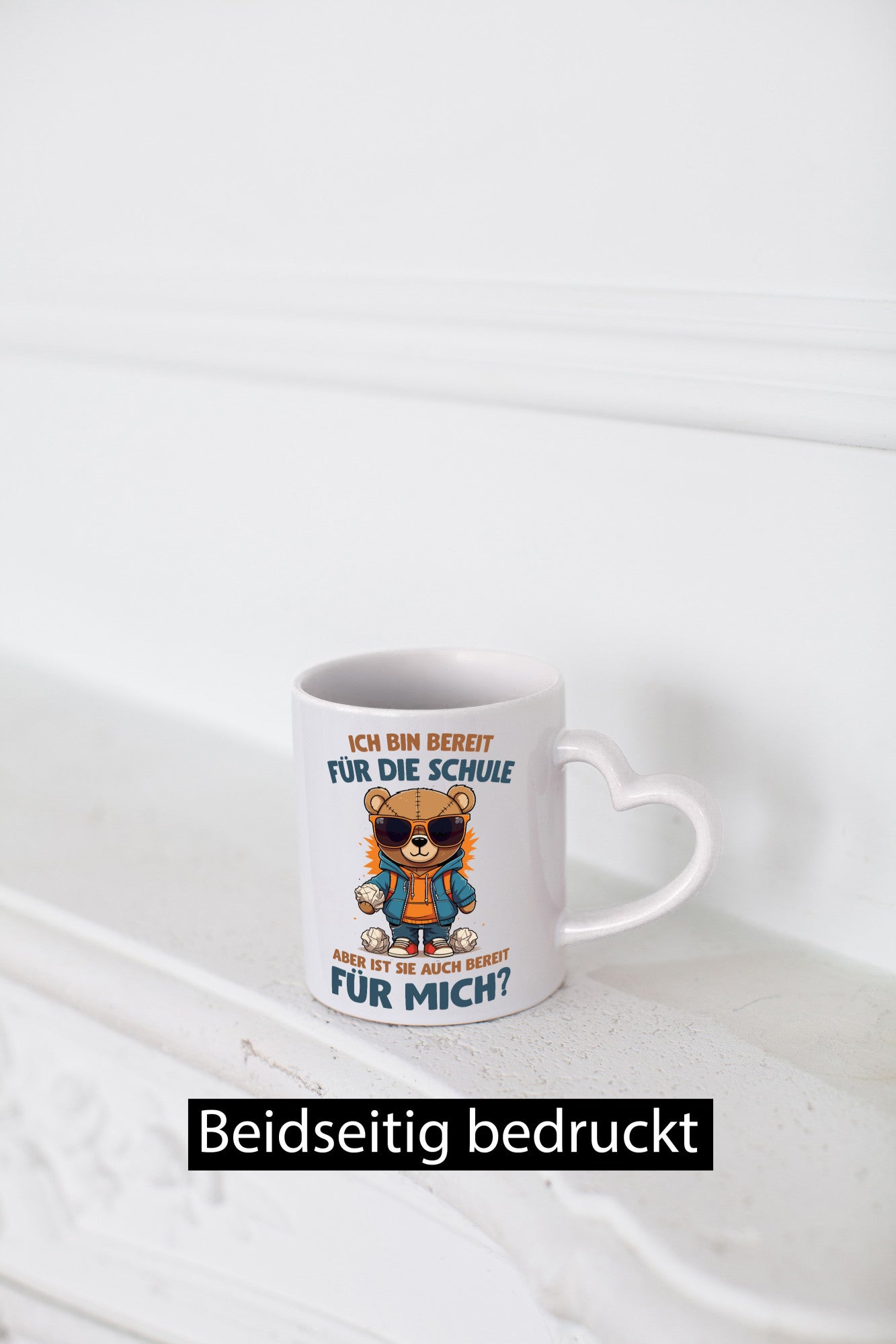 Ich bin bereit für die Schule | Einschulung lustig Humor Geschenkidee Geschenk