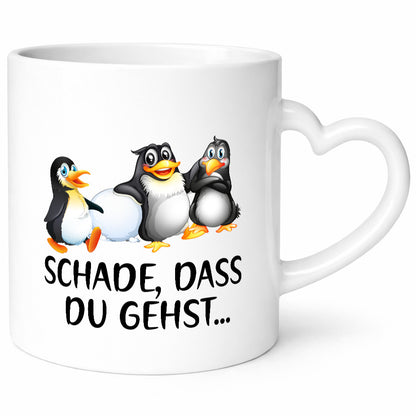 Schade das du gehst | Arbeitskollegen Mitarbeiter Humor Arbeit Kollegen Büro