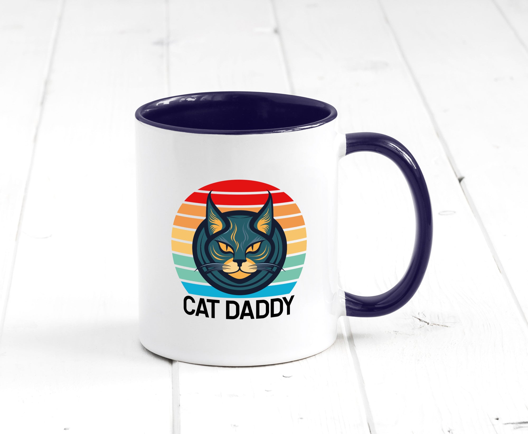 Cat Daddy | Katzenpapa niedliche Katze Tierliebhaber lustiger Spruch Geschenk