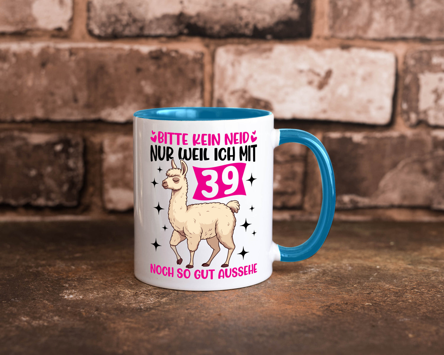 39. Geburtstag | 39 Jahre Lama gut aussehen Geschenk Geschenkidee lustiger