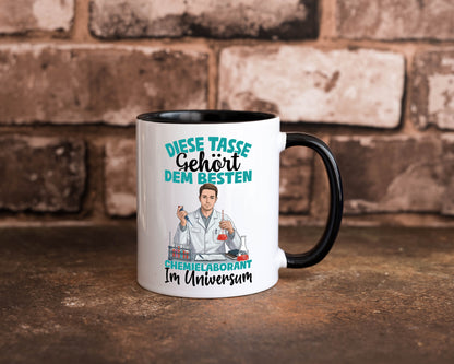Im Universum: Chemielaborant | Laborant Chemie Humor Geschenkidee Tasse