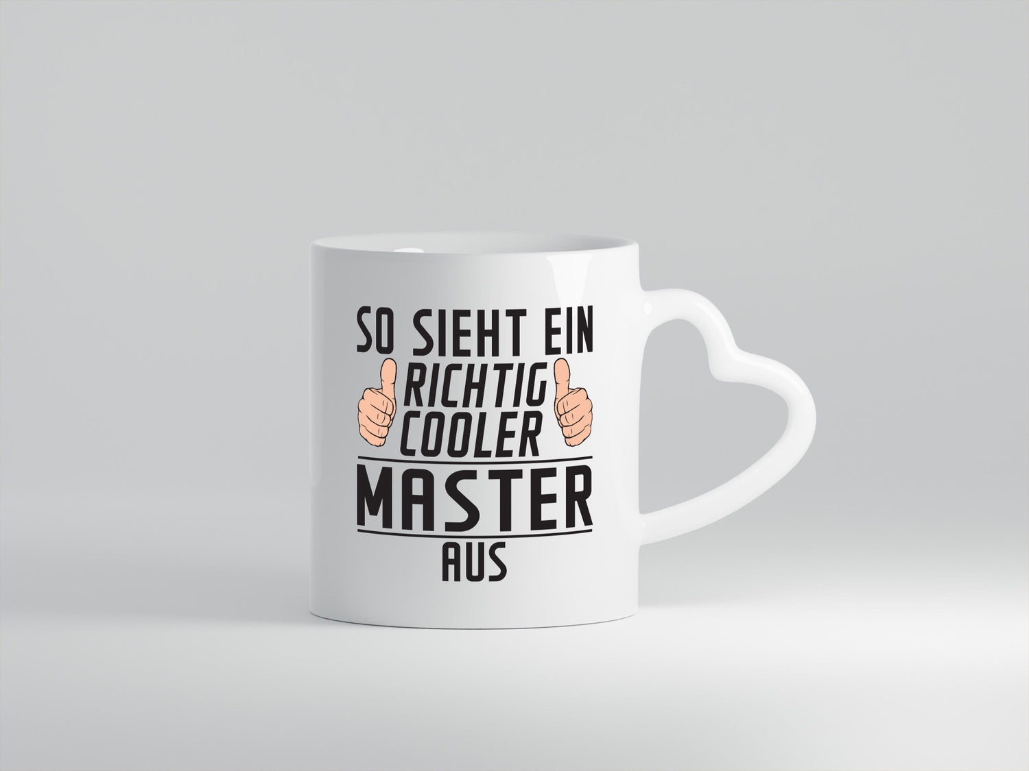Richtig Cooler Master | Universität Student Geschenkidee Humor Tasse
