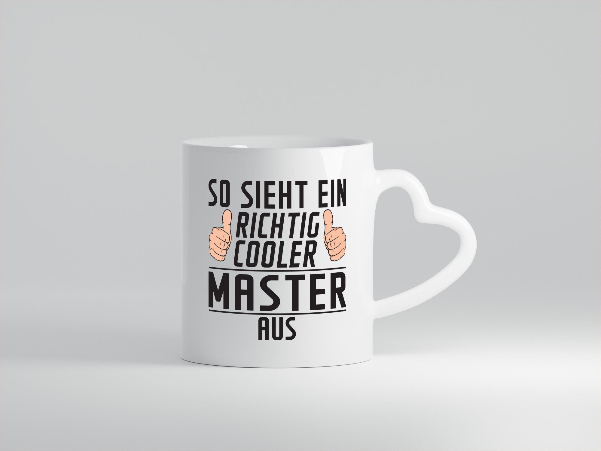 Richtig Cooler Master | Universität Student Geschenkidee Humor Tasse