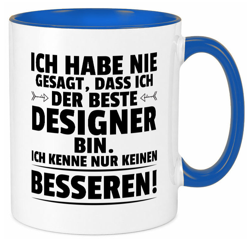 Der Beste Designer Beruf | Mode lustig Arbeit Kollegen Büro Geschenk Tasse