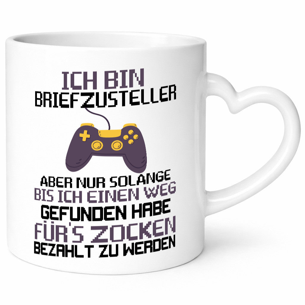 Briefzusteller | Postbote Paketdienst Gamer Zocken Geschenk Humor Geschenkidee