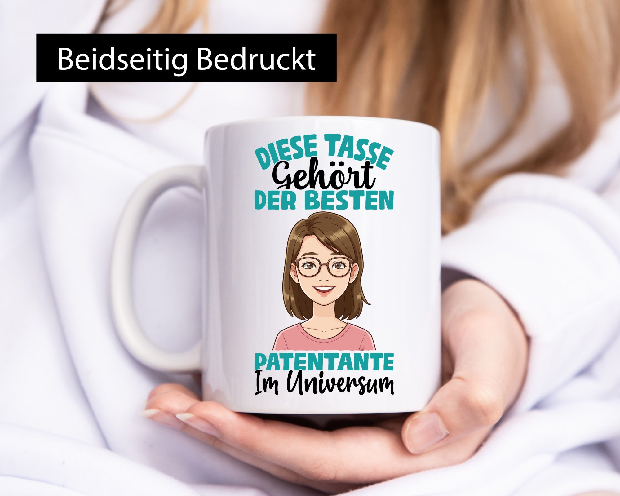 Im Universum: Patentante | Beste Tante Geschenk Humor Geschenkidee lustiger