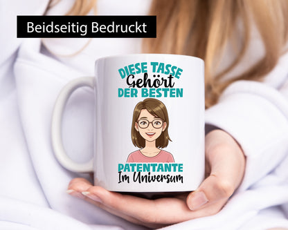 Im Universum: Patentante | Beste Tante Geschenk Humor Geschenkidee lustiger