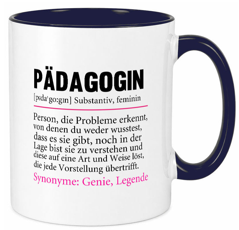 Pädagogin | Spruch lustig Humor Pädagogik v2 Geschenk Geschenkidee lustiger