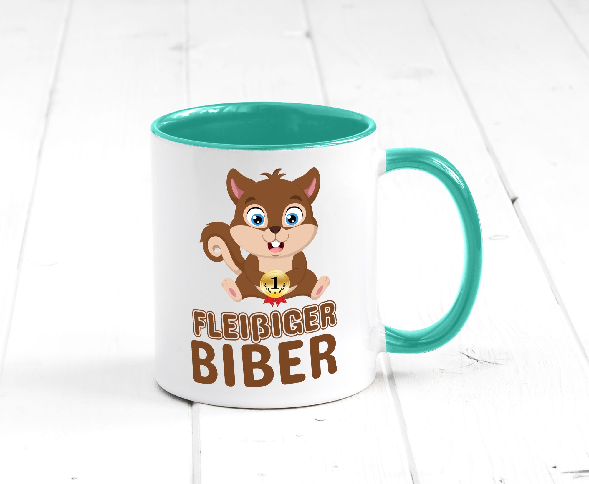 Fleißiger Biber | Motiv Tasse Kinder Geburtstag lustig Geschenkidee Geschenk