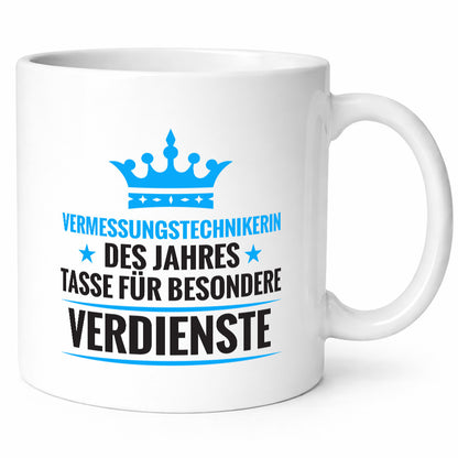 Besonderer Verdienst: Vermessungstechnikerin | Techniker Geschenk Humor