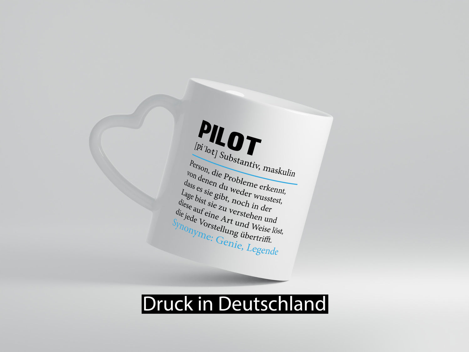 Pilot | Flugzeug Beruf Spruch Definition Piloten Geschenkidee Arbeit Kollegen