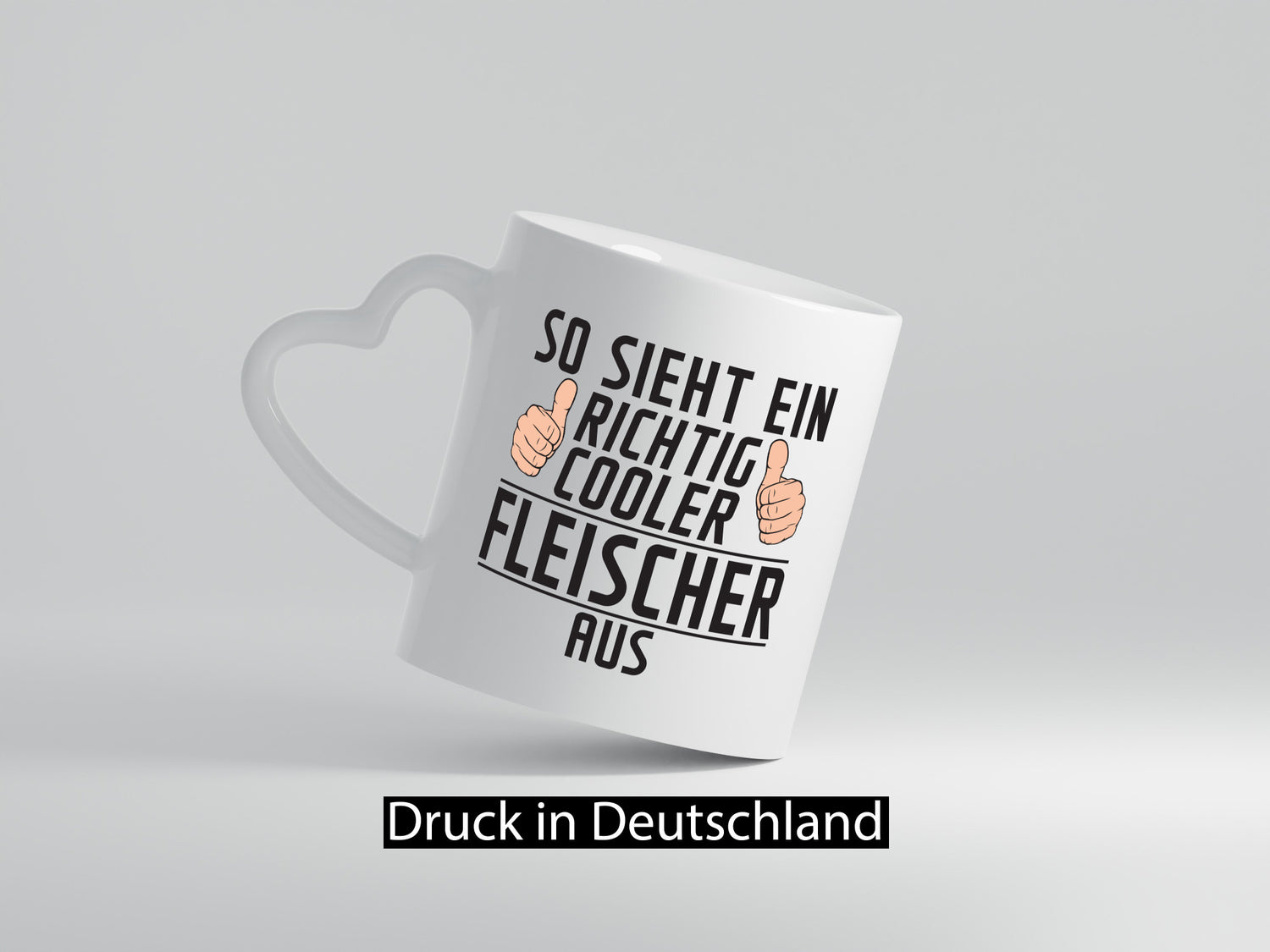 Richtig Cooler Fleischer | Schlachterei lustig Humor Geschenkidee Geschenk Tasse