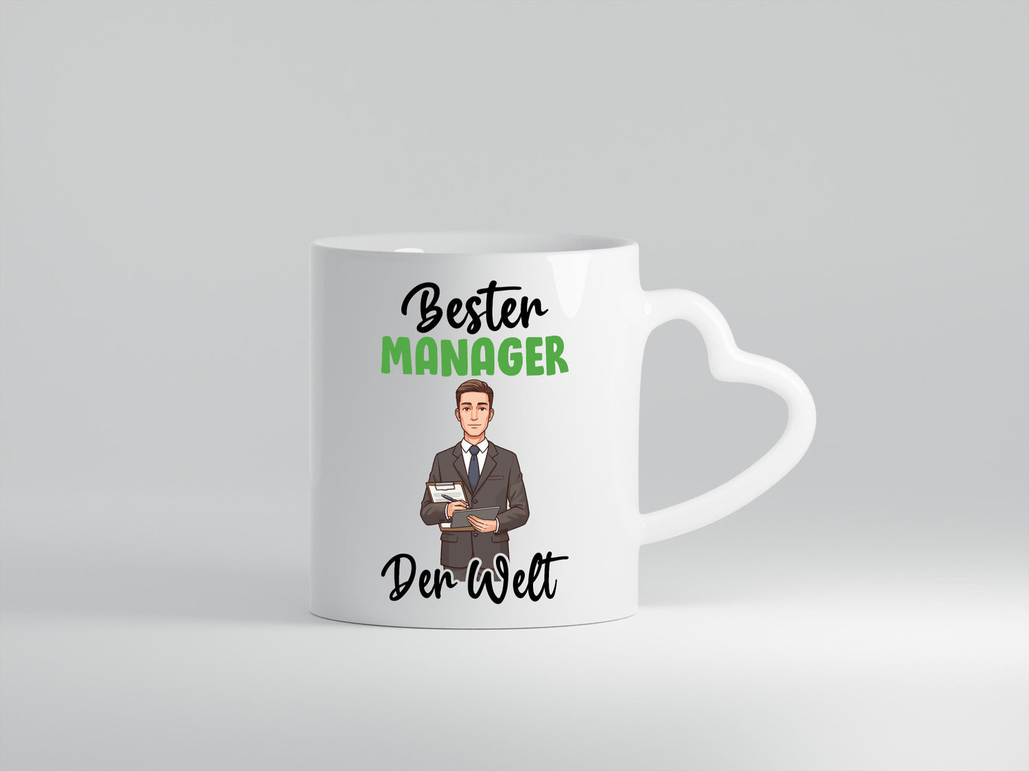 Bester Manager | Management v2 lustig Humor Geschenkidee Geschenk Tasse