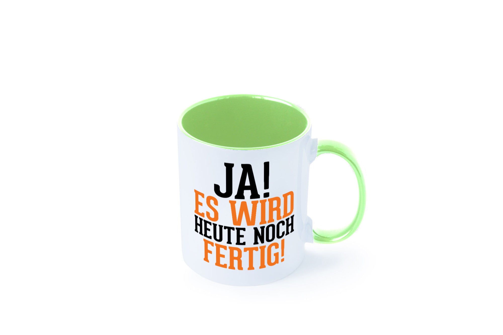 Ja es wird heute noch fertig | Arbeit Kollegen Werkstatt Humor Büro