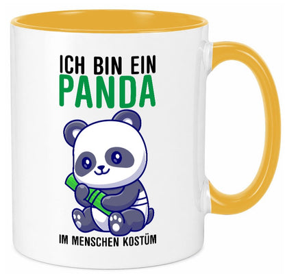 Ich bin ein Panda | Pandabär Kinder v2 Geschenkidee Humor Tasse