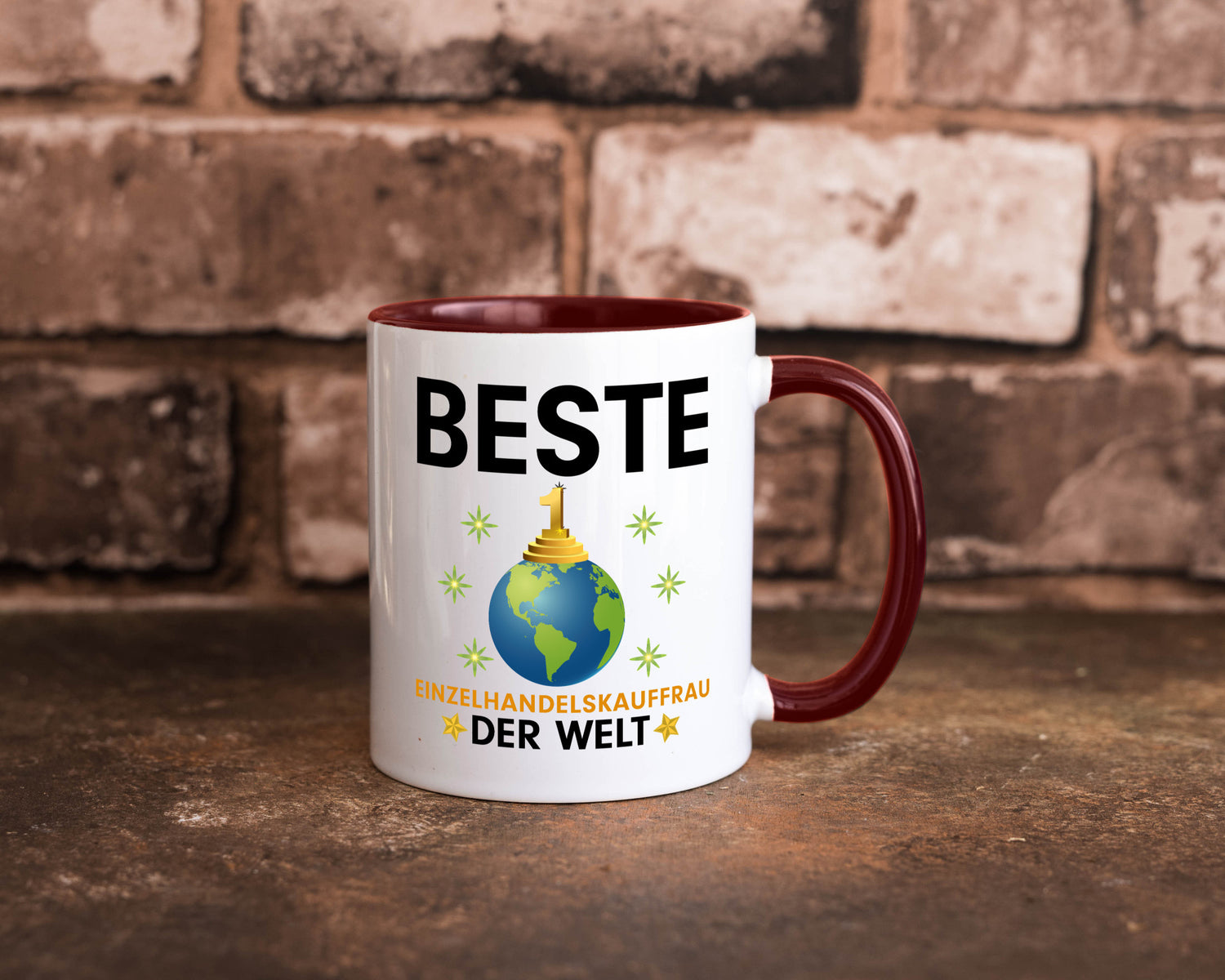 Welt Beste Einzelhandelskauffrau | Einzelhandel Geschenkidee Humor Tasse