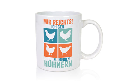 Mir reichts! | Hühner Stall Bauernhof Ausbrechen Geschenk Humor Geschenkidee