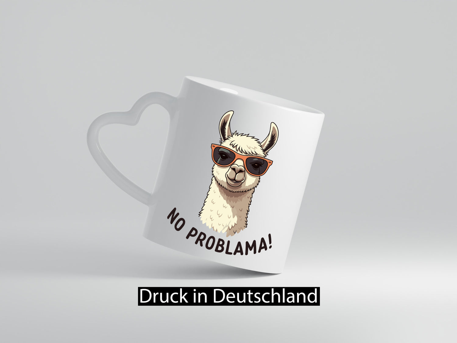 No ProbLama | Lama Alpaka lustiger Spruch Geschenk Humor Geschenkidee Tasse