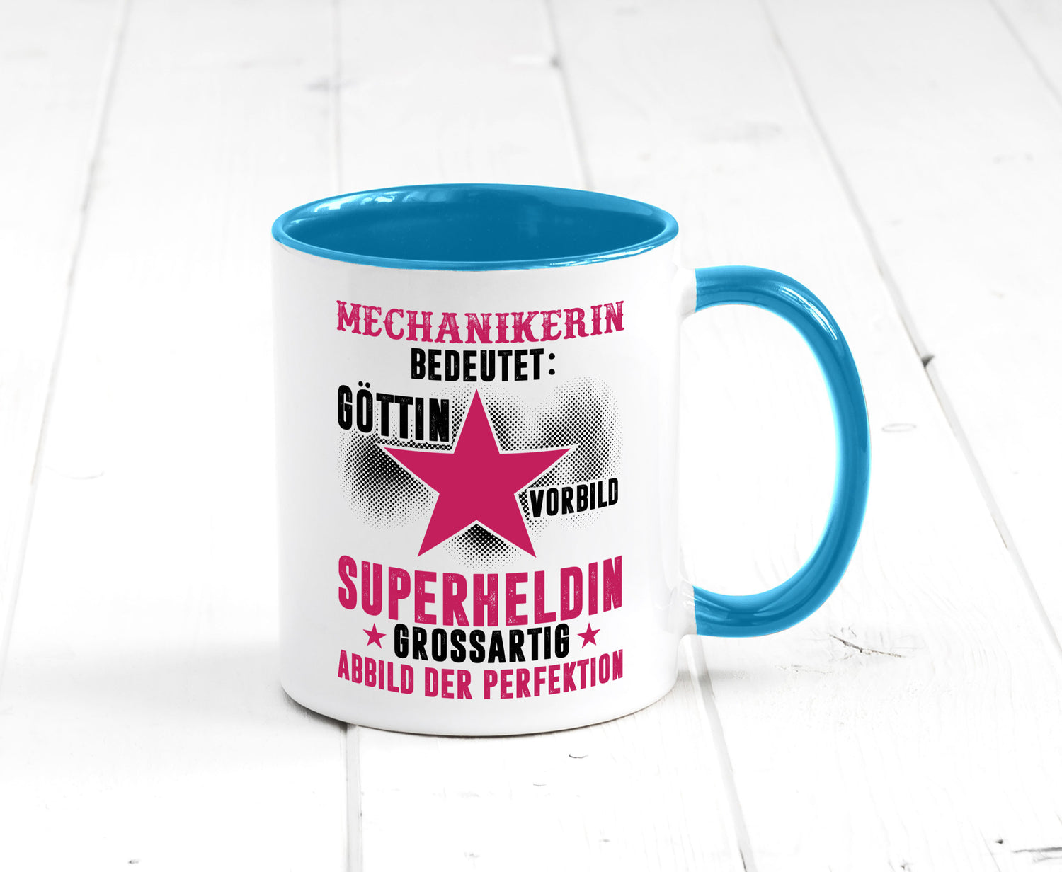Bedeutung von Mechanikerin | KFZ Geschenkidee Humor Tasse