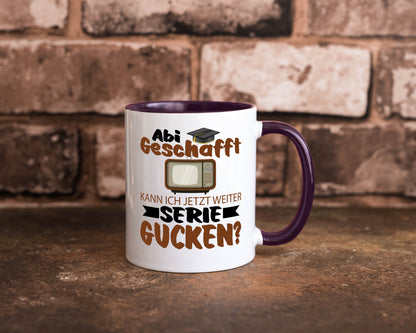 Abi Geschaft | Serie Gucken Bachlor Abitur Geschenk Humor Geschenkidee lustiger