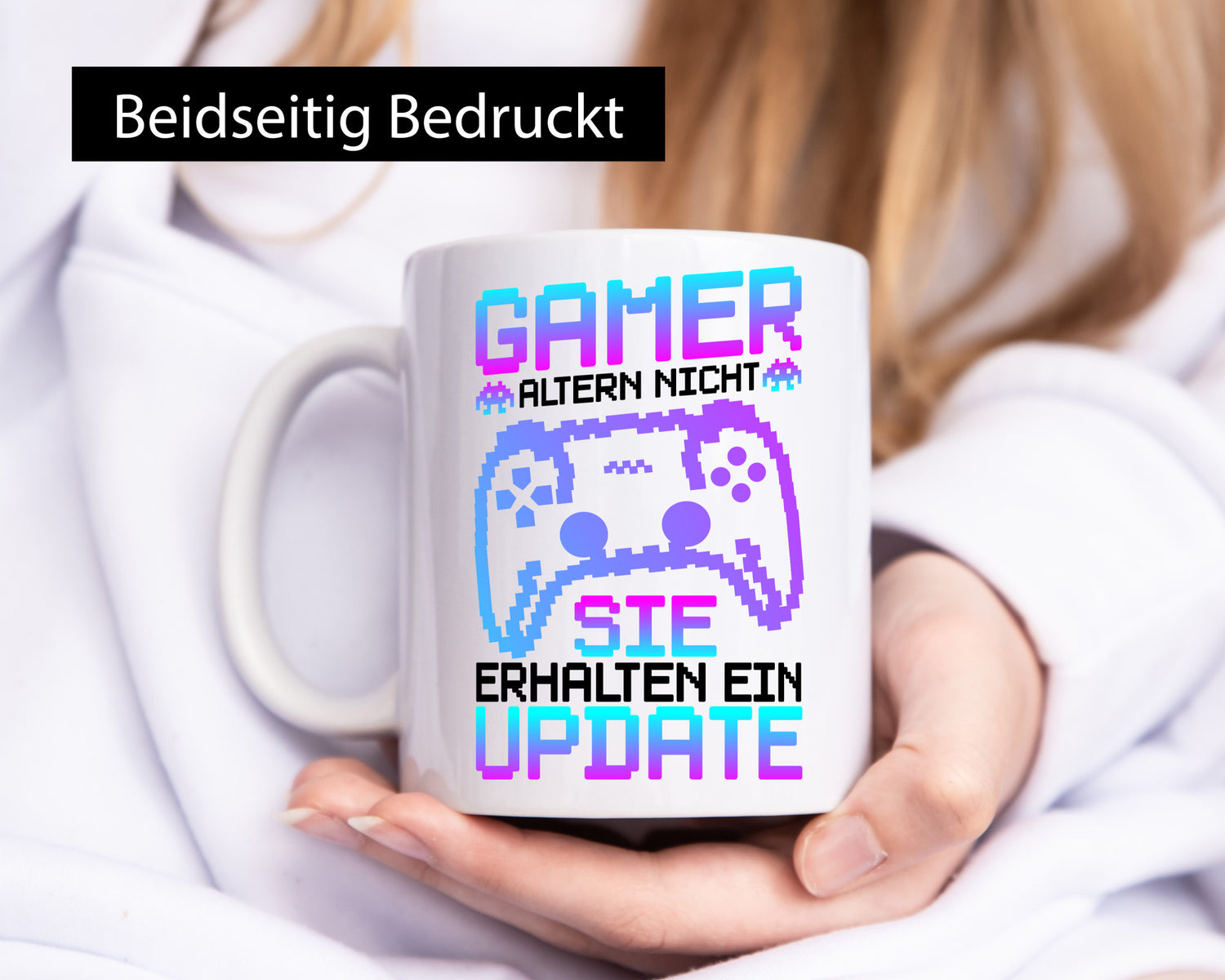 Gamer Altern nicht sie Updaten | Zocker Humor Geschenkidee Tasse