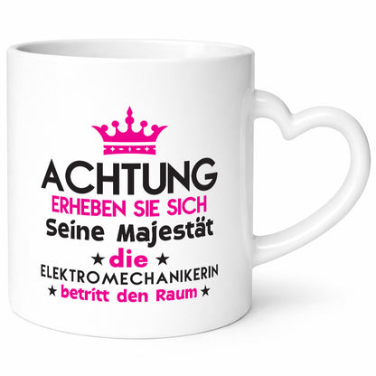 Seine Majestät Elektromechanikerin | Mechanikerin Geschenkidee Humor Tasse