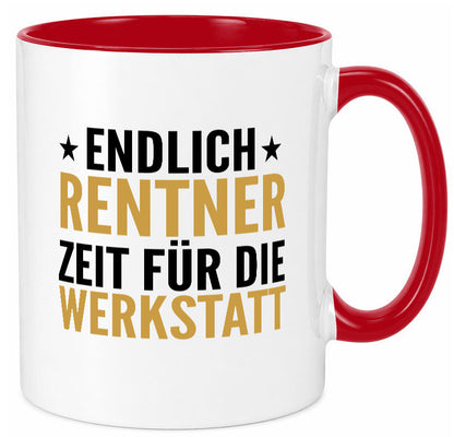 Rentner zeit für die Werkstatt | Ruhestand Handwerker v2 lustiger Spruch