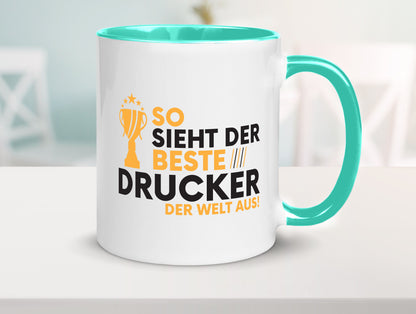 Der Weltbeste Drucker | Druckerei Print Medien Geschenk Humor Geschenkidee