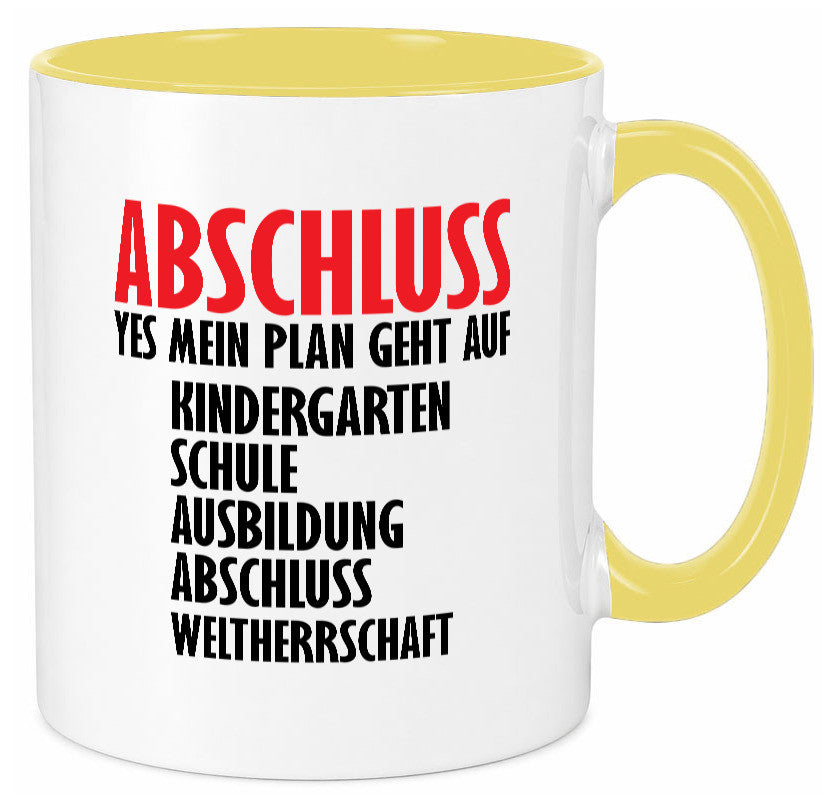 Abschluss Bachelor Geschenkidee Humor Tasse