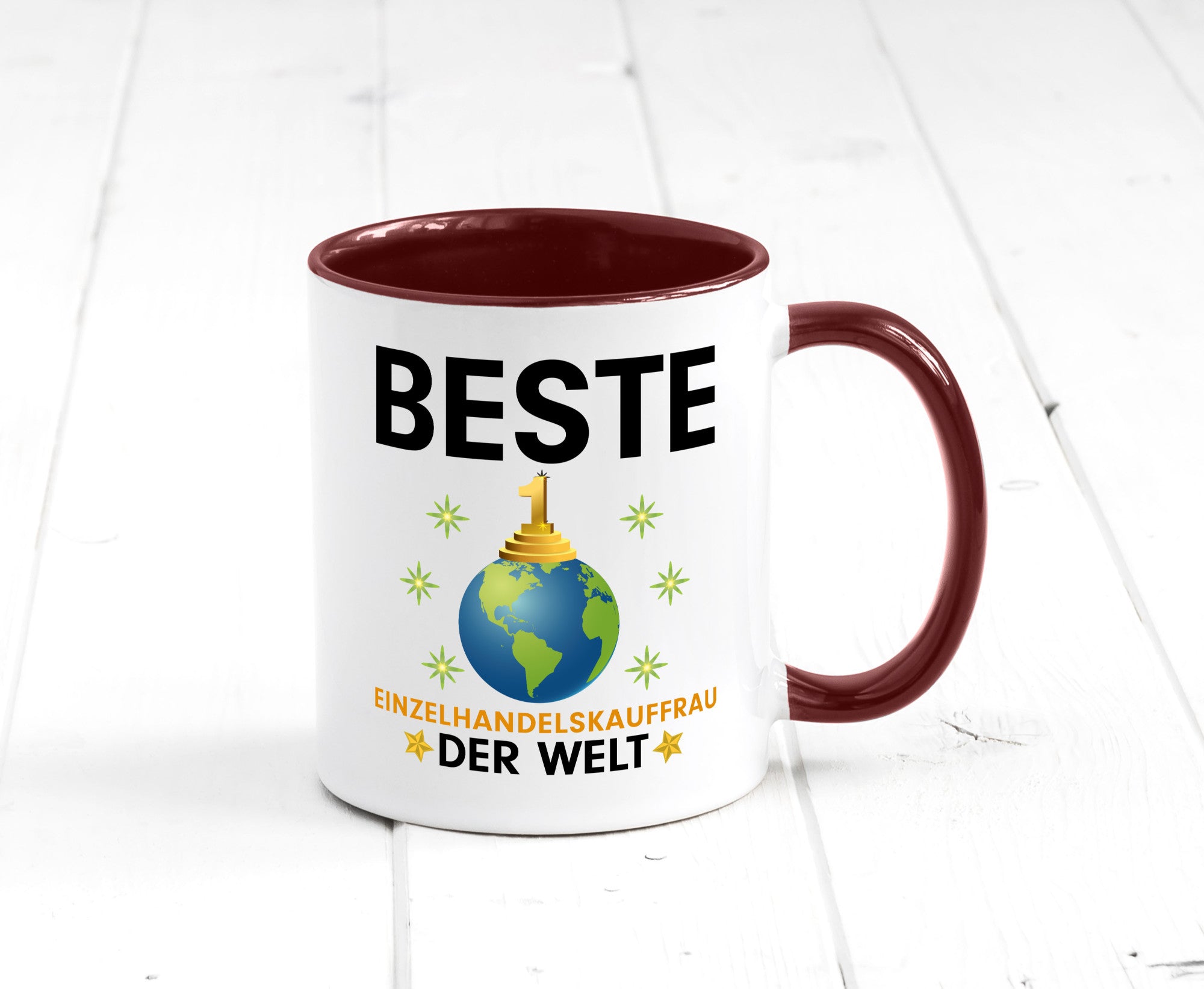 Welt Beste Einzelhandelskauffrau | Einzelhandel Geschenkidee Humor Tasse