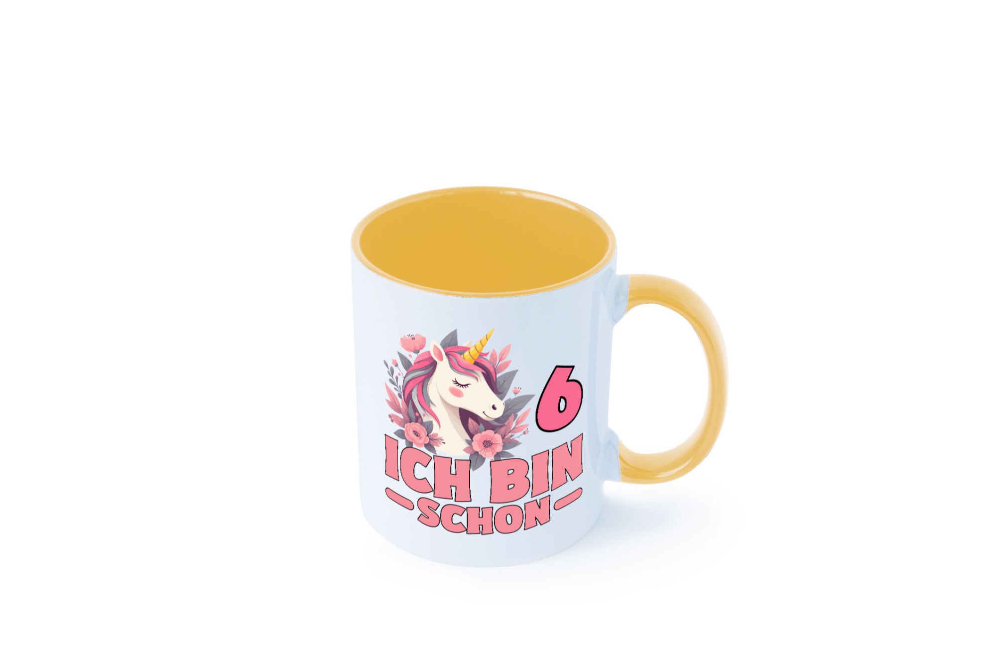 6. Geburtstag | 6 Jahre Einhorn bin schon Mädchen Geschenk Geschenkidee