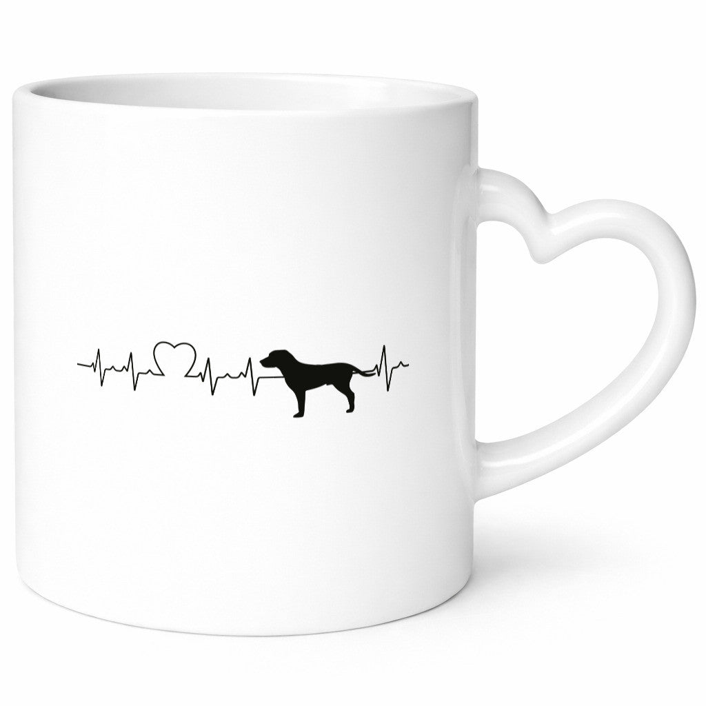 Dackel Herzschlag | Motiv Hund Hundebesitzer Geschenk Tierliebhaber Humor