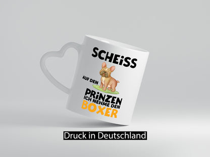 Scheiss auf den Prinzen ich nehme Boxer | lustiger Spruch Geschenk Humor