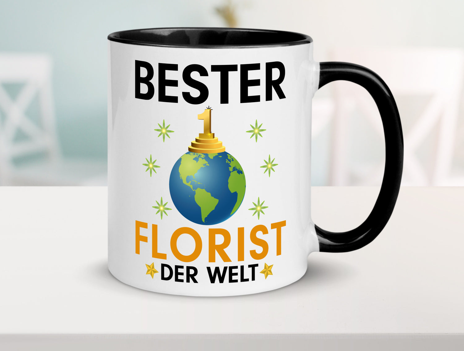 Welt Bester Florist | Blumen Verkäufer Humor Geschenkidee Tasse