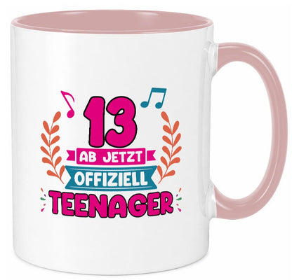 13. Geburtstag | Mädchen Tasse Teenager Spruch vl10 Geschenkidee Humor