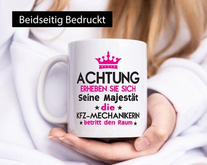 Seine Majestät KFZ-Mechanikerin | Mechaniker KFZ Humor Geschenkidee Tasse