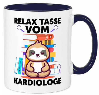 Relax Tasse: Kardiologe | Kardiologie lustiger Spruch Geschenk Humor