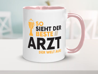 Der Weltbeste Arzt | Medizin Doktor Facharzt lustiger Spruch Geschenk Humor Tasse