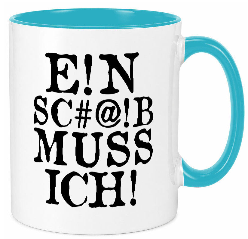 Einen Scheiß muss ich | Protest Teenager Humor lustiger Spruch Geschenk