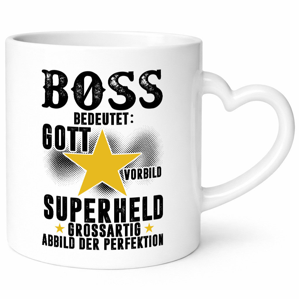 Bedeutung von Boss | Führungskraft Vorgesetzter lustiger Spruch Geschenk Humor