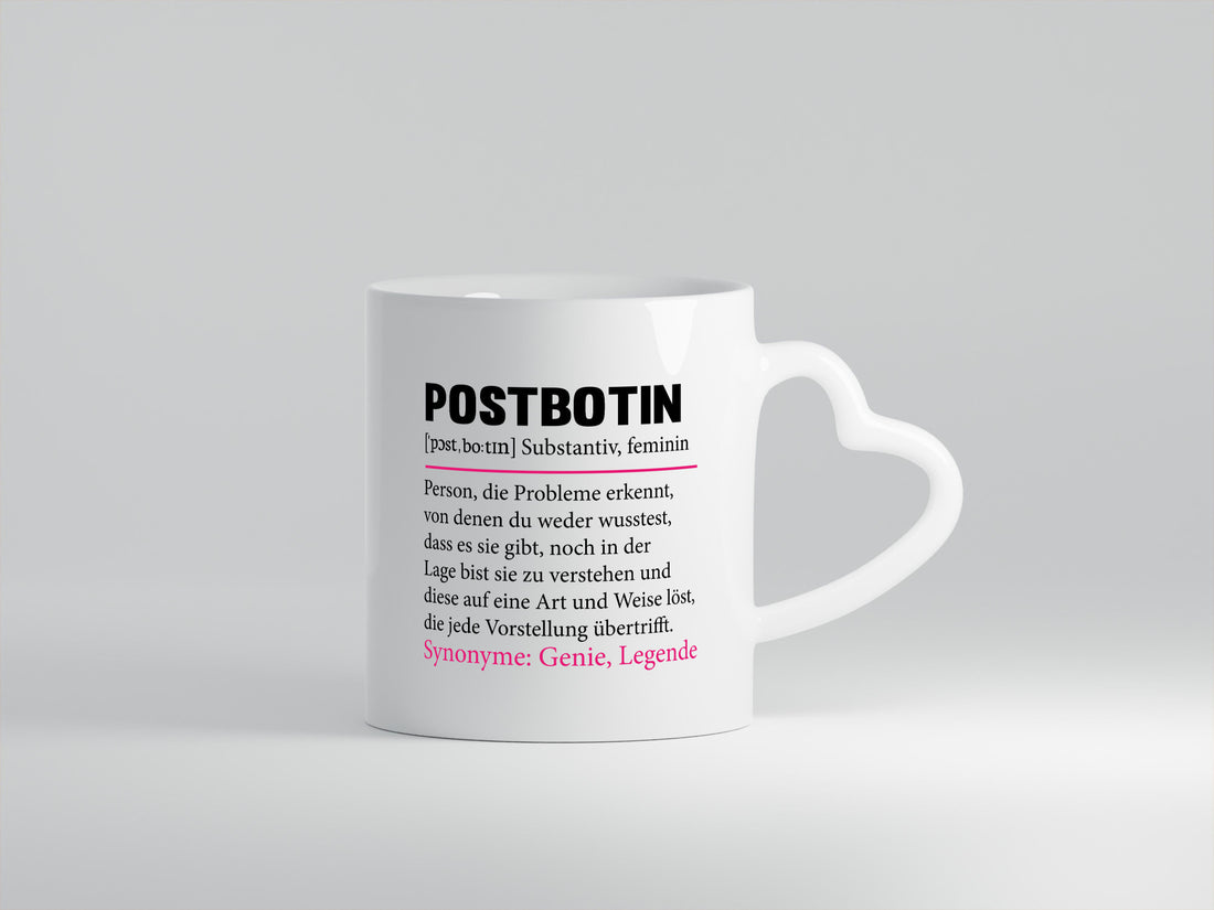 Postbotin | Beruf Post lustiger Spruch Briefträger v2 Humor Arbeit Kollegen