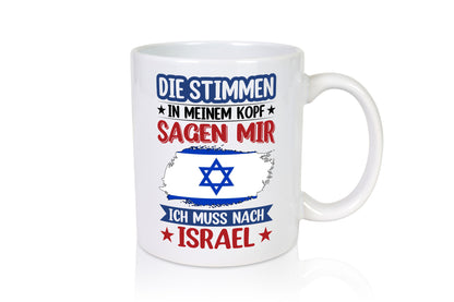 Israel | Urlaub Stimmen in meinem Kopf Traumland lustig Humor Geschenkidee