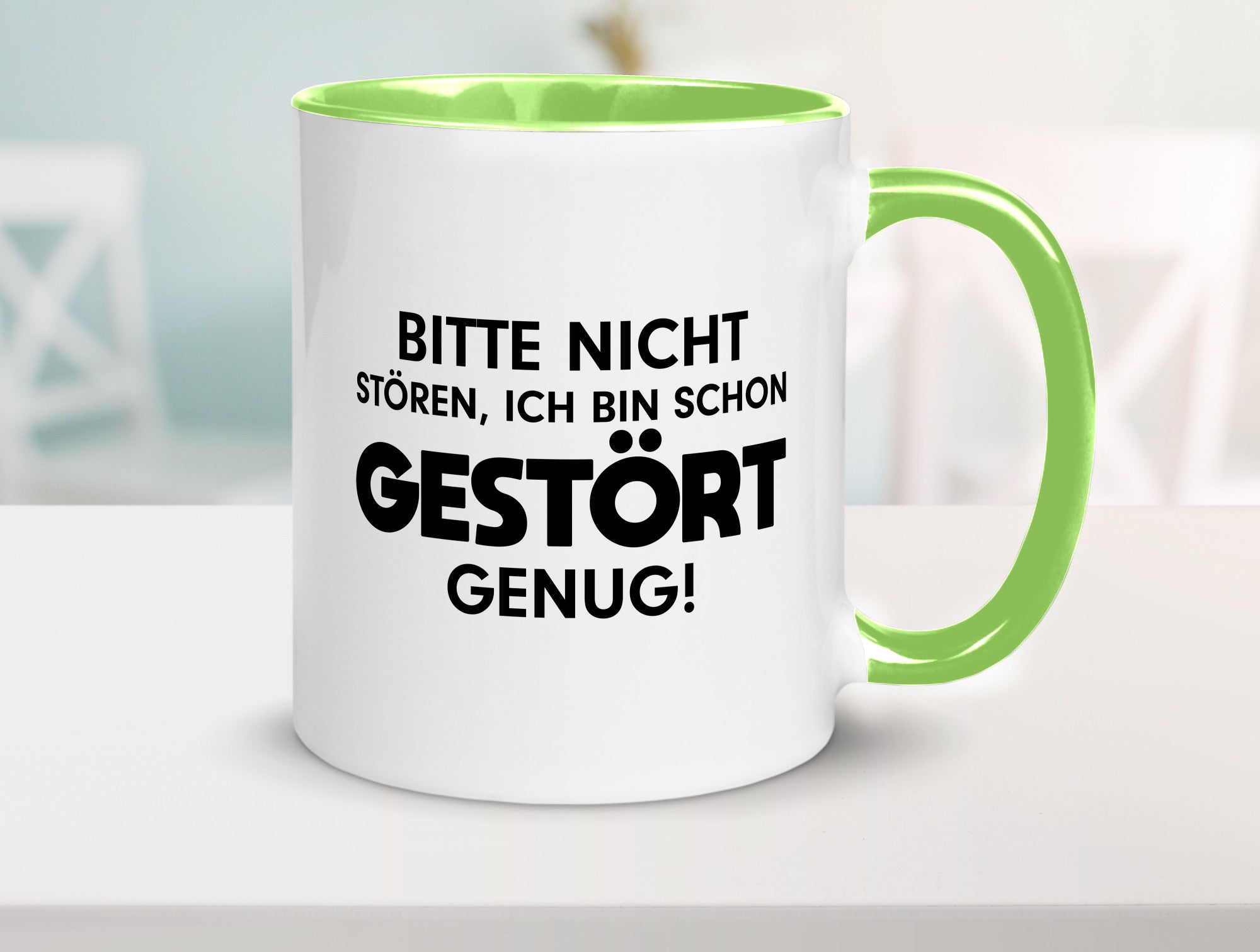 Bitte nicht stören | ich bin gestört Crazy lustig Humor Geschenkidee Geschenk